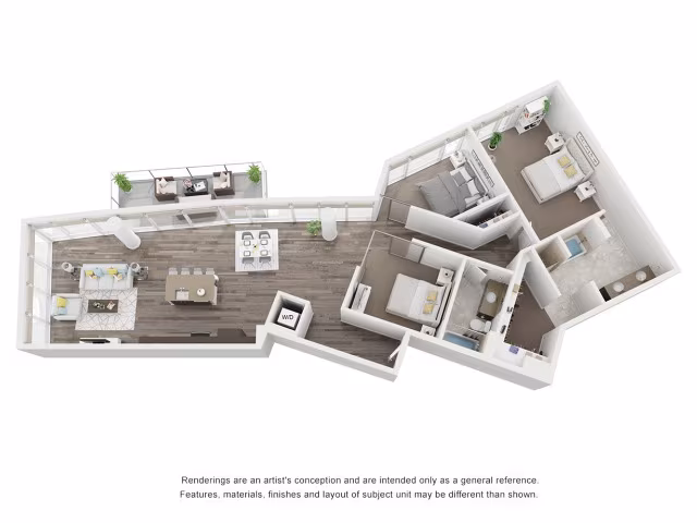 Unit 1831 1831 floor plan